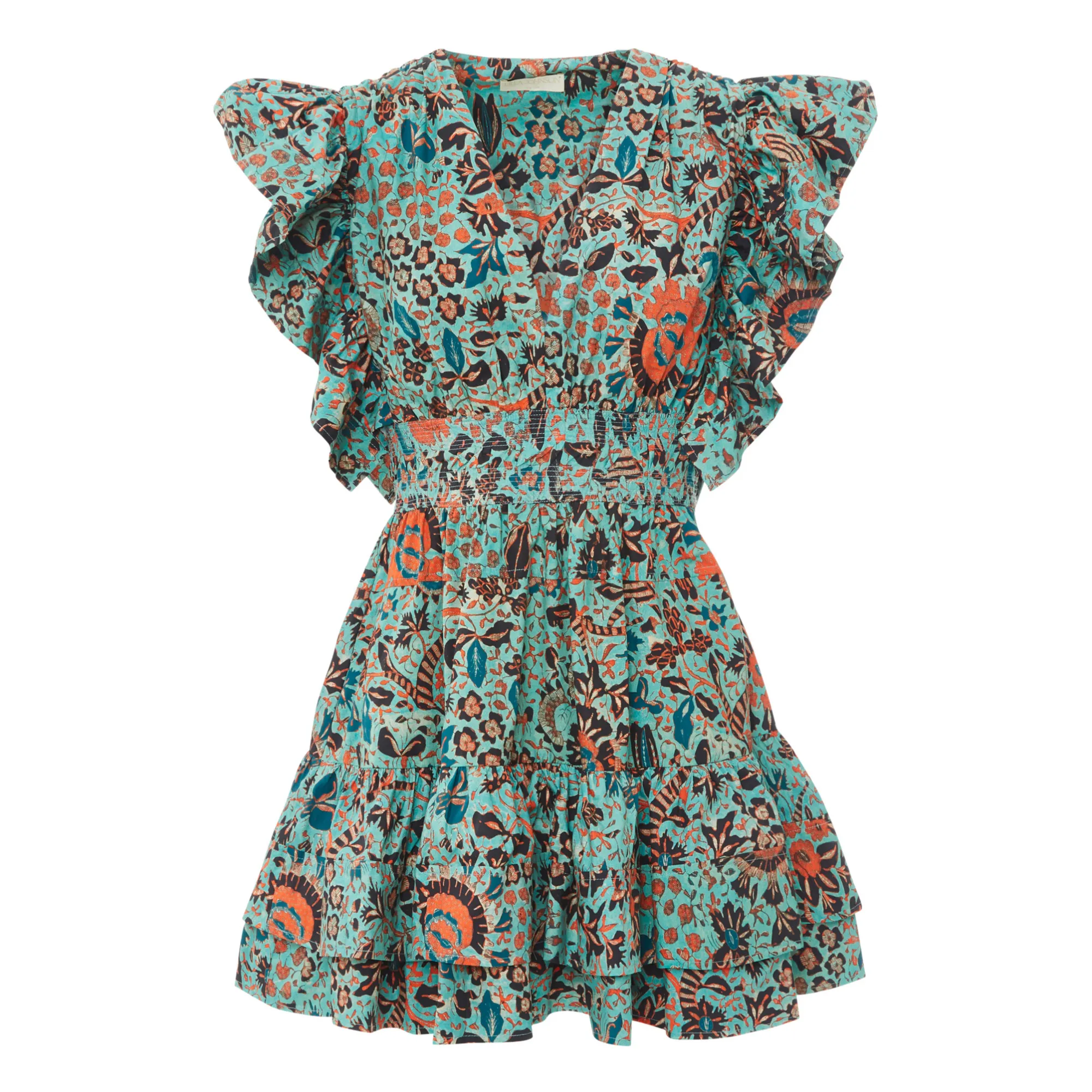 Ulla Johnson Jade Green Kiri Dress