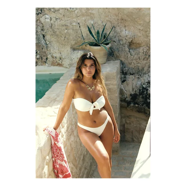 Fondo bikini Camilla | Bianco