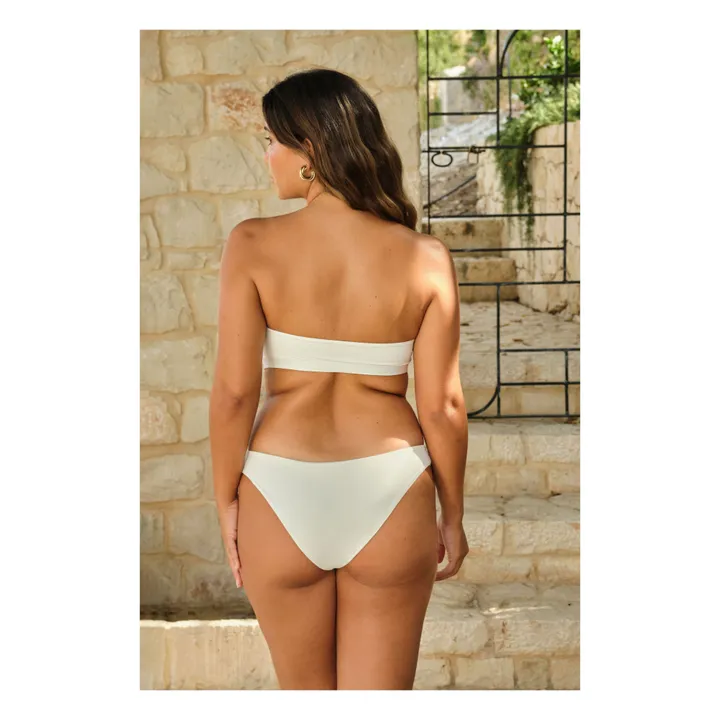 Bas de Maillot Camilla | Blanc cassé- Image produit n°2