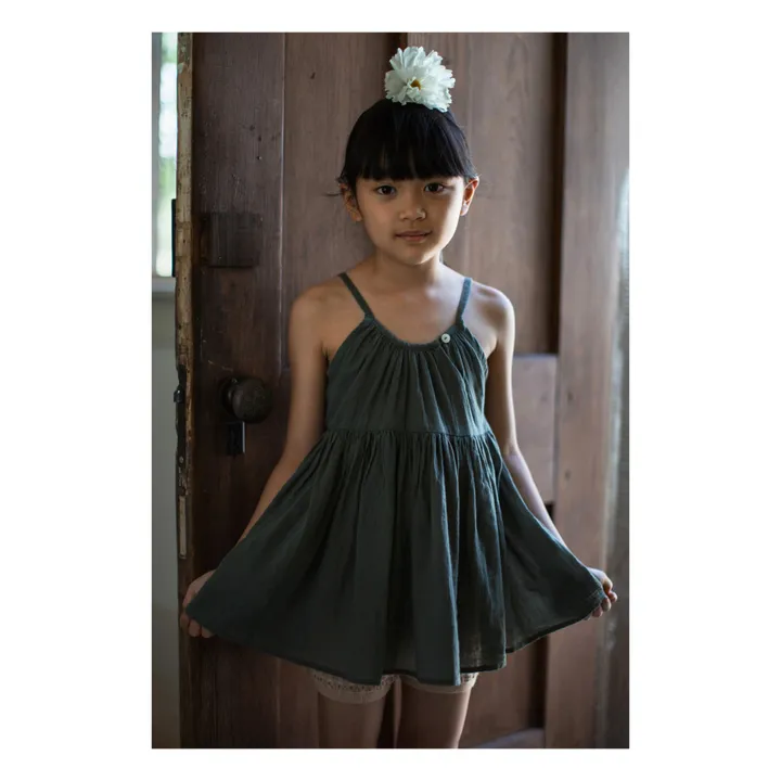 レビューの多い高評価商品特集！ Soor Khaki - Top Strappy Cotton Organic Birdie - Ploom ボトムス・スパッツ