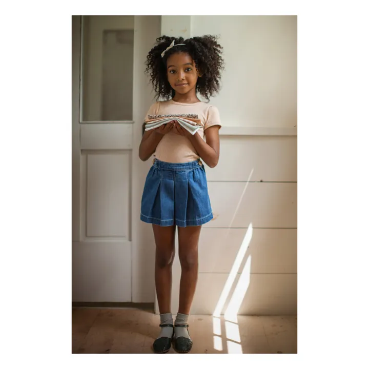Soor Ploom - Prudence Denim Cotton Recycled Skort - Denim