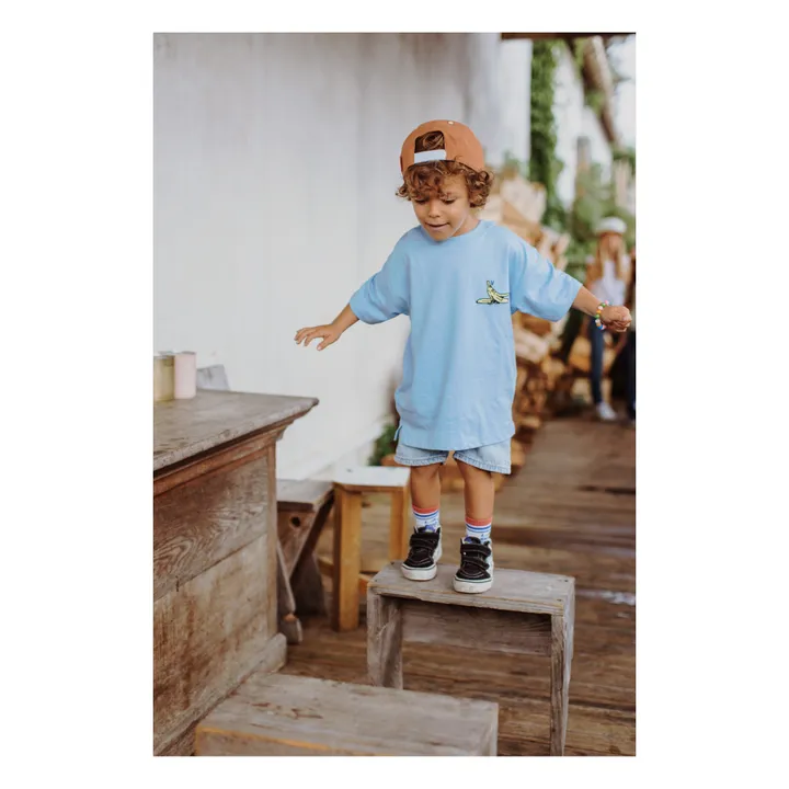 Plain Flat Visor Cap | Orange Rouille- Product image n°4