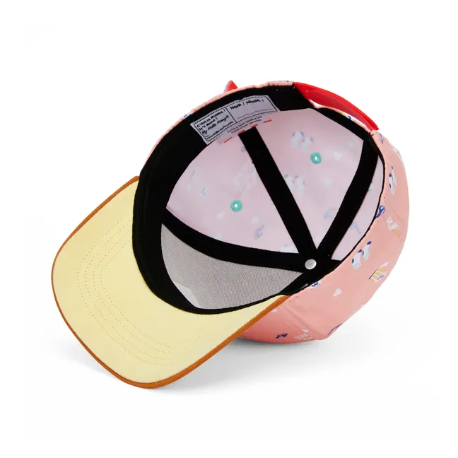 Curved Visor Cap | Candy pink