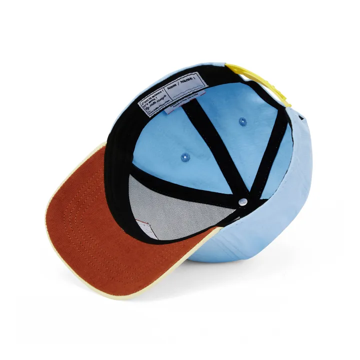 Plain Curved Visor Cap | Light blue- Product image n°8