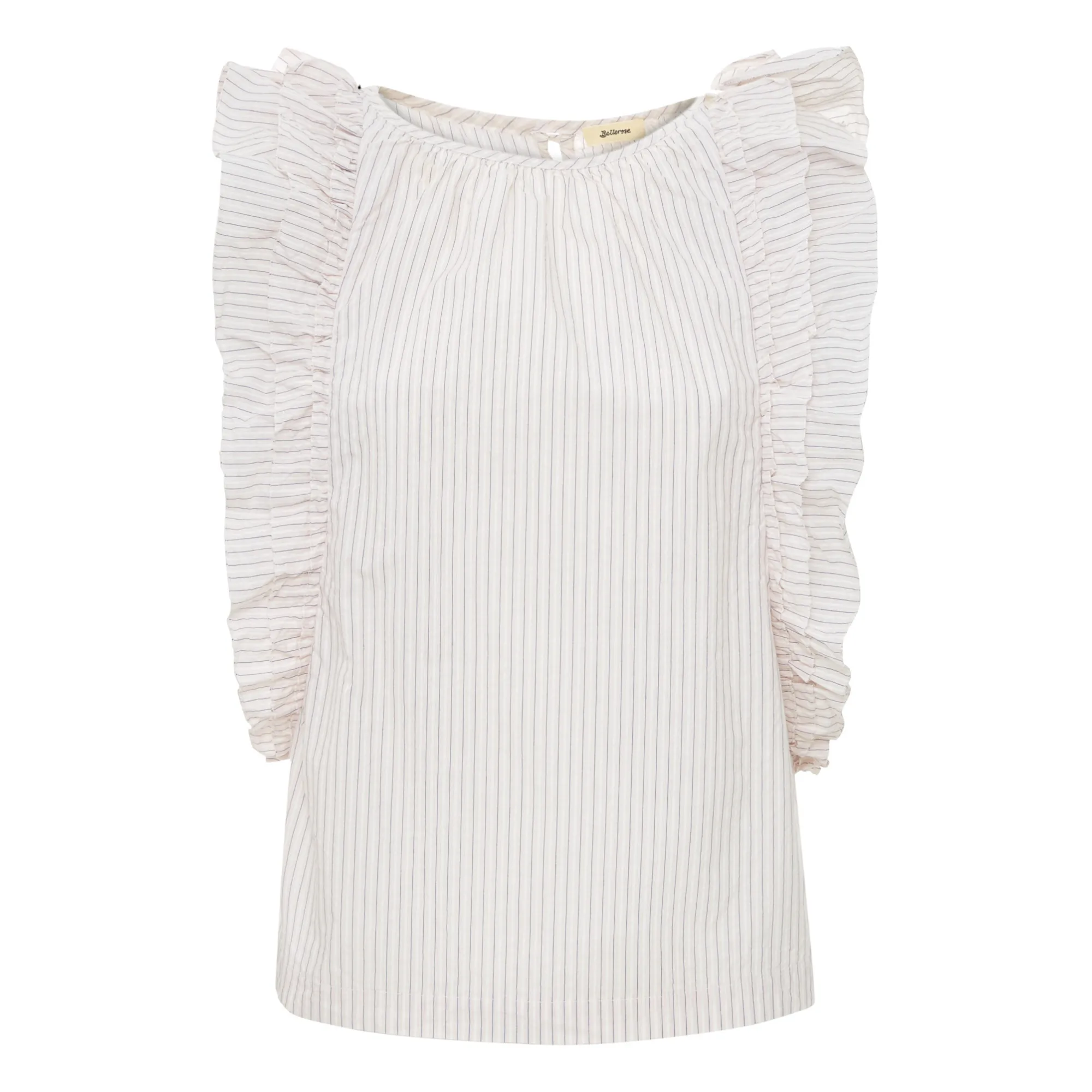 Bellerose Women's Lilac Agathe Striped Top - Collection
