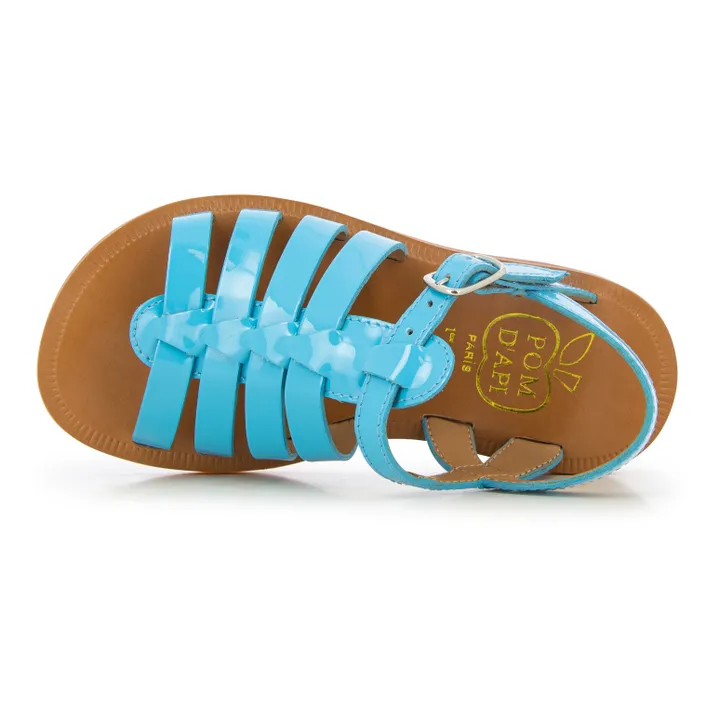 Sandalen Plagette Strap | Blau- Produktbild Nr. 2