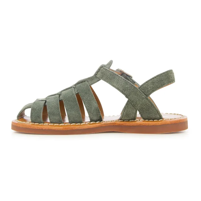 Dad Stitch Beach Sandals | Grey