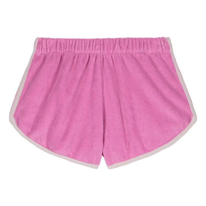Juju Organic Cotton Terry Shorts | Pink- Product image n°0