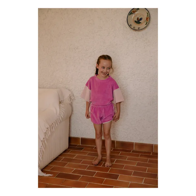 Short Juju Eponge Coton Bio | Rose