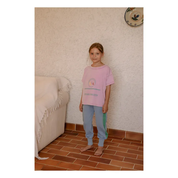 Maglietta Dylan in cotone organico | Rosa- Immagine del prodotto n°1