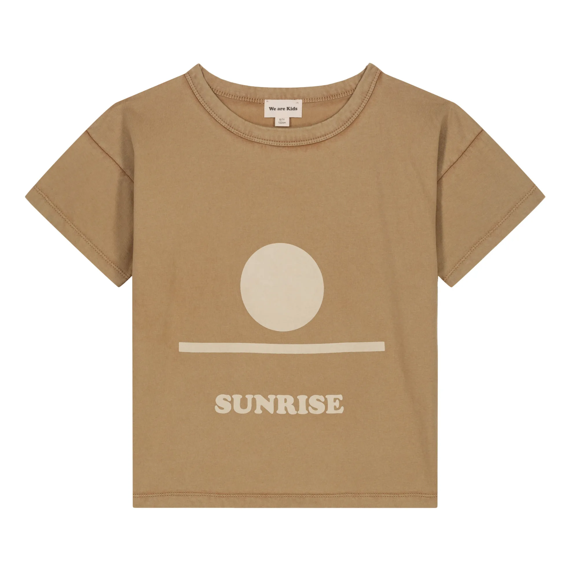 We Are Kids Camel Dylan Organic Cotton T-Shirt