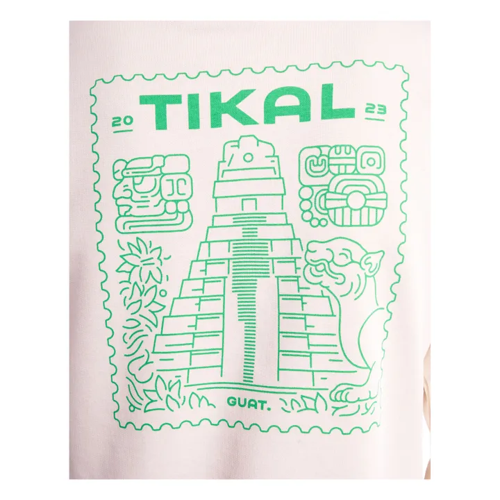 Felpa con cappuccio Tikal | Ecru- Immagine del prodotto n°4