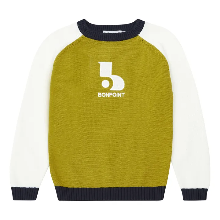 Constant Two-tone Sweater | Ochre- Product image n°0