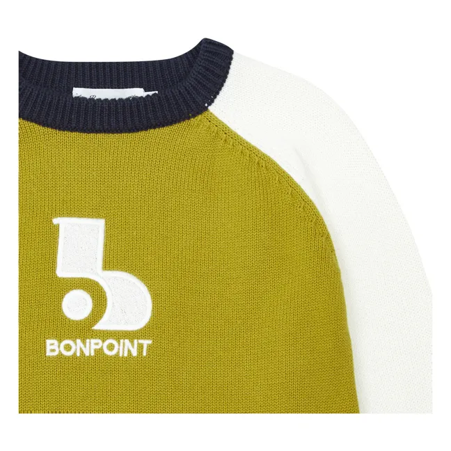 Constant Two-tone Sweater | Ochre