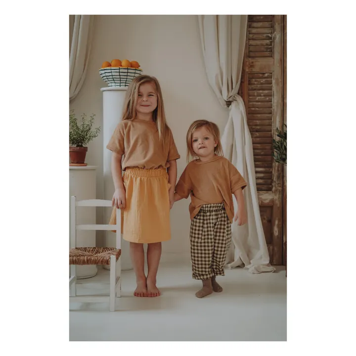 Organic Zoo - Fisherman Organic Cotton Braided Gingham Pants