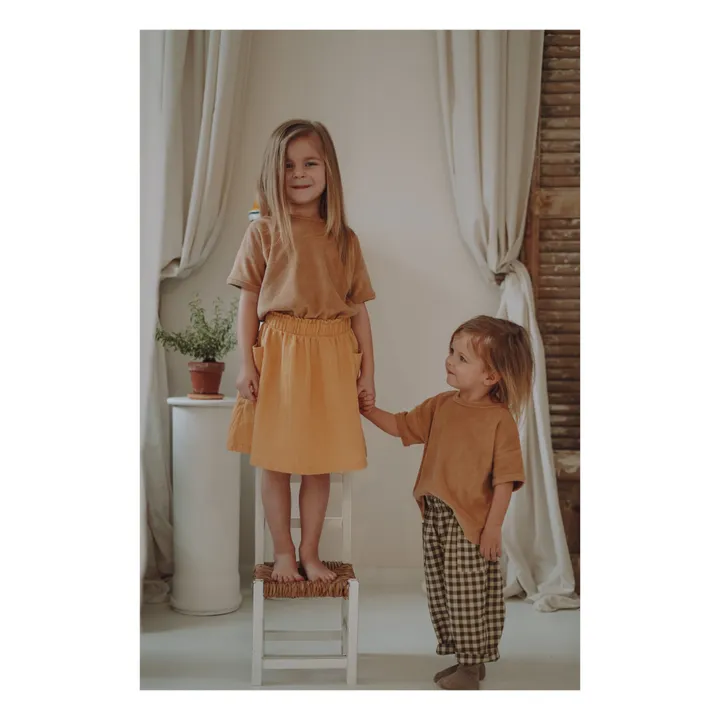 Organic Zoo - Fisherman Organic Cotton Braided Gingham Pants
