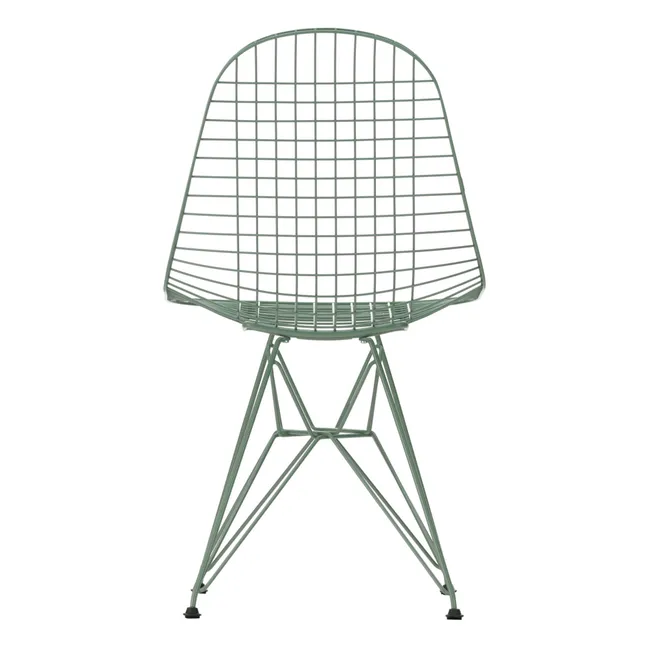 DKR Wire Chair - Charles & Ray Eames | Green clay