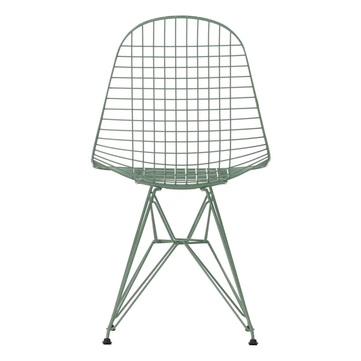 Chaise Wire DKR - Charles & Ray Eames | Vert argile- Image produit n°1
