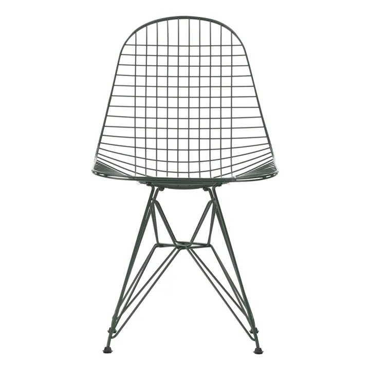 Chaise Wire DKR - Charles & Ray Eames | Vert foncé- Image produit n°0