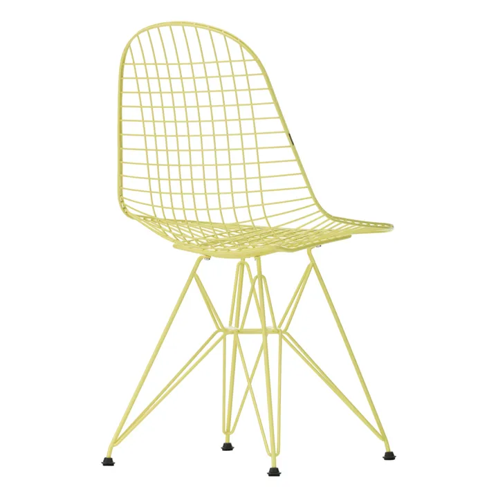 Chaise Wire DKR - Charles & Ray Eames | Jaune citron- Image produit n°3