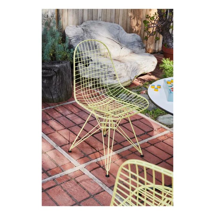Chaise Wire DKR - Charles & Ray Eames | Jaune citron- Image produit n°1