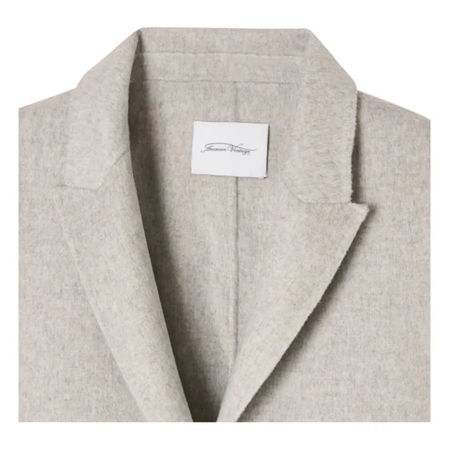 Cappotto corto Dadoulove Boule di lana | Grigio chino chiaro