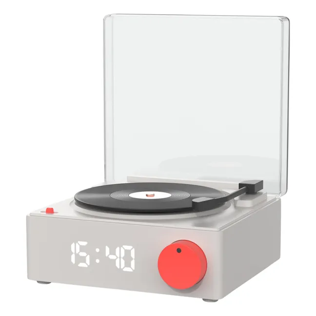 Platinum Speaker and Alarm Clock | Grey