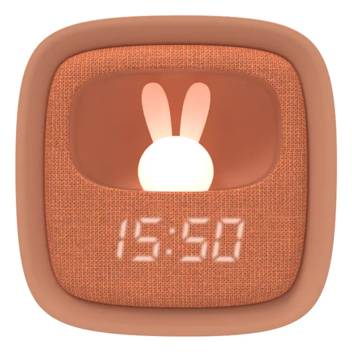 Réveil et Veilleuse Billy | Chocolat- Image produit n°0