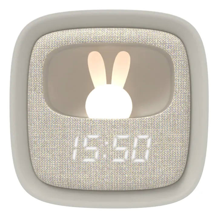 Réveil et Veilleuse Billy | Gris- Image produit n°0