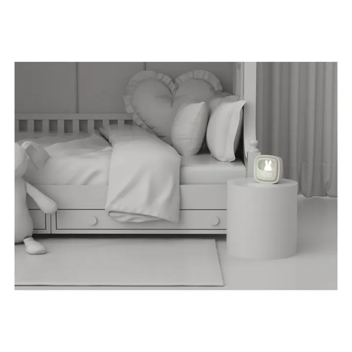 Réveil et Veilleuse Billy | Gris- Image produit n°1