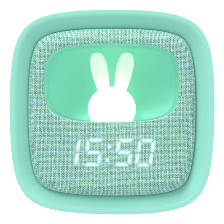 Billy Alarm Clock and Nightlight | Turquoise- Product image n°0