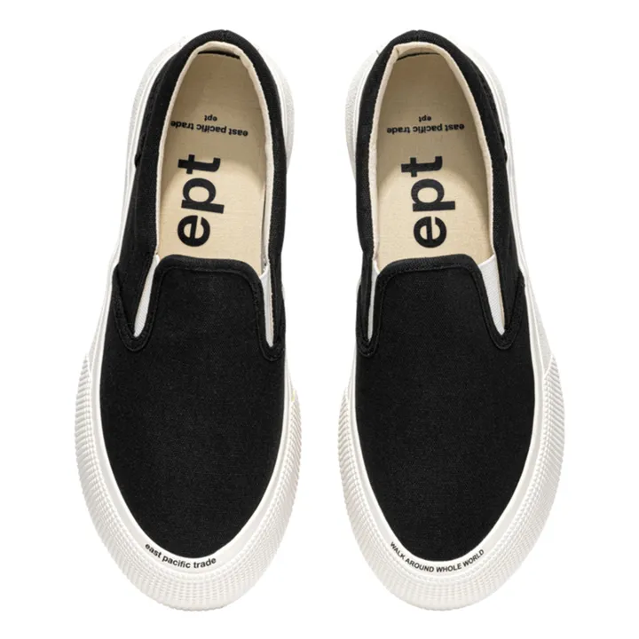 Baskets Slip On | Noir- Image produit n°1