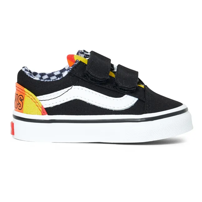 Baskets Scratchs Old Skool Gradient | Noir