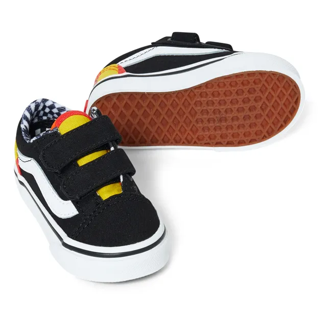 Baskets Scratchs Old Skool Gradient | Noir