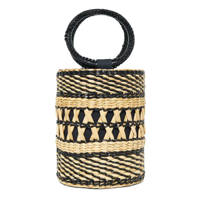 Sac Kerala Bicolore | Noir