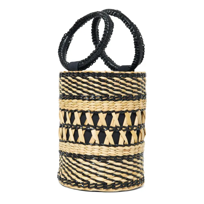 Sac Kerala Bicolore | Noir
