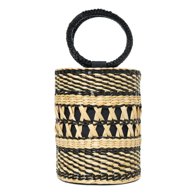 Sac Kerala Bicolore | Noir