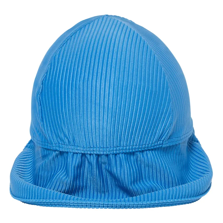 Gerippte Anti-UV-Kappe | Blau- Produktbild Nr. 2
