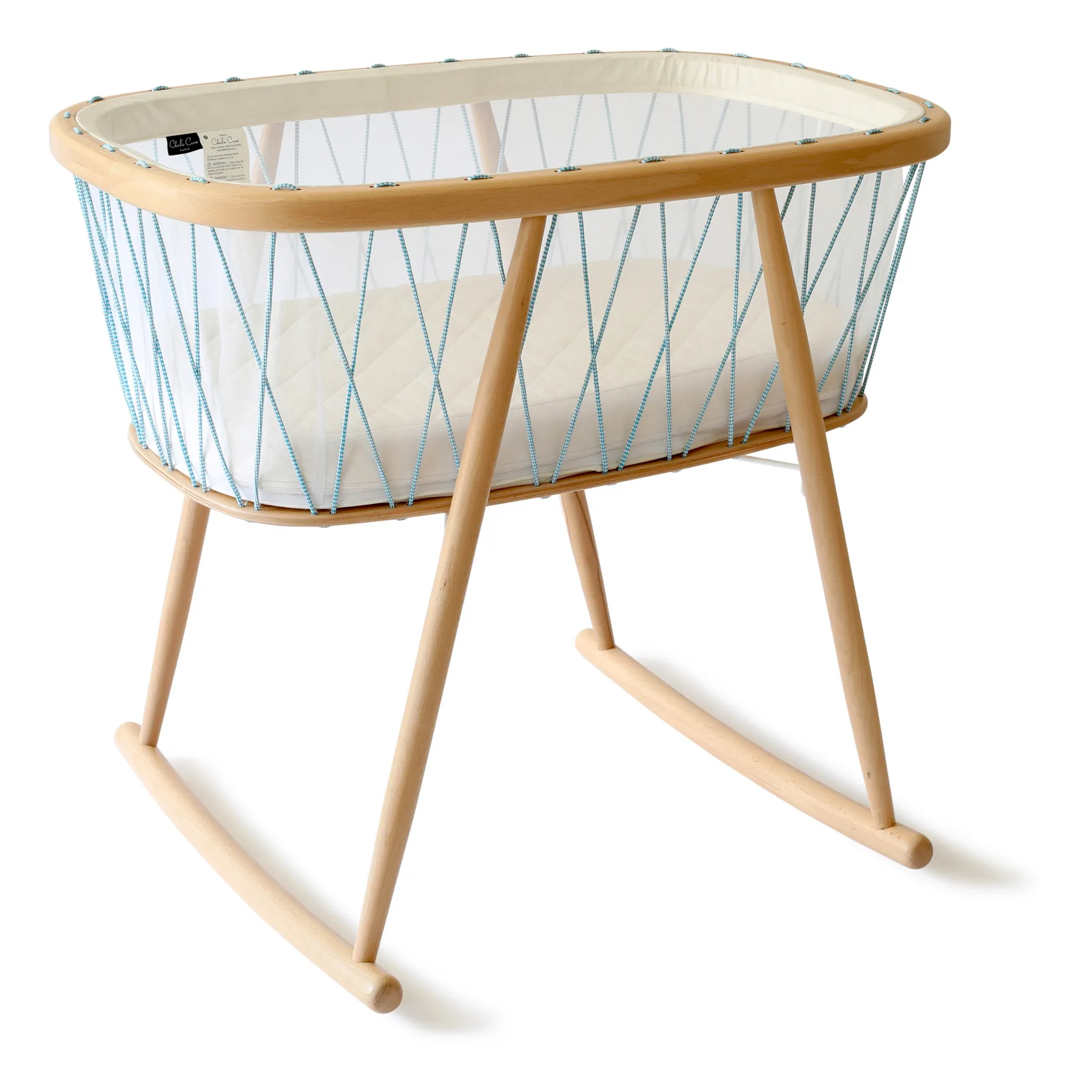 Charlie Crane Blue Kumi Cradle