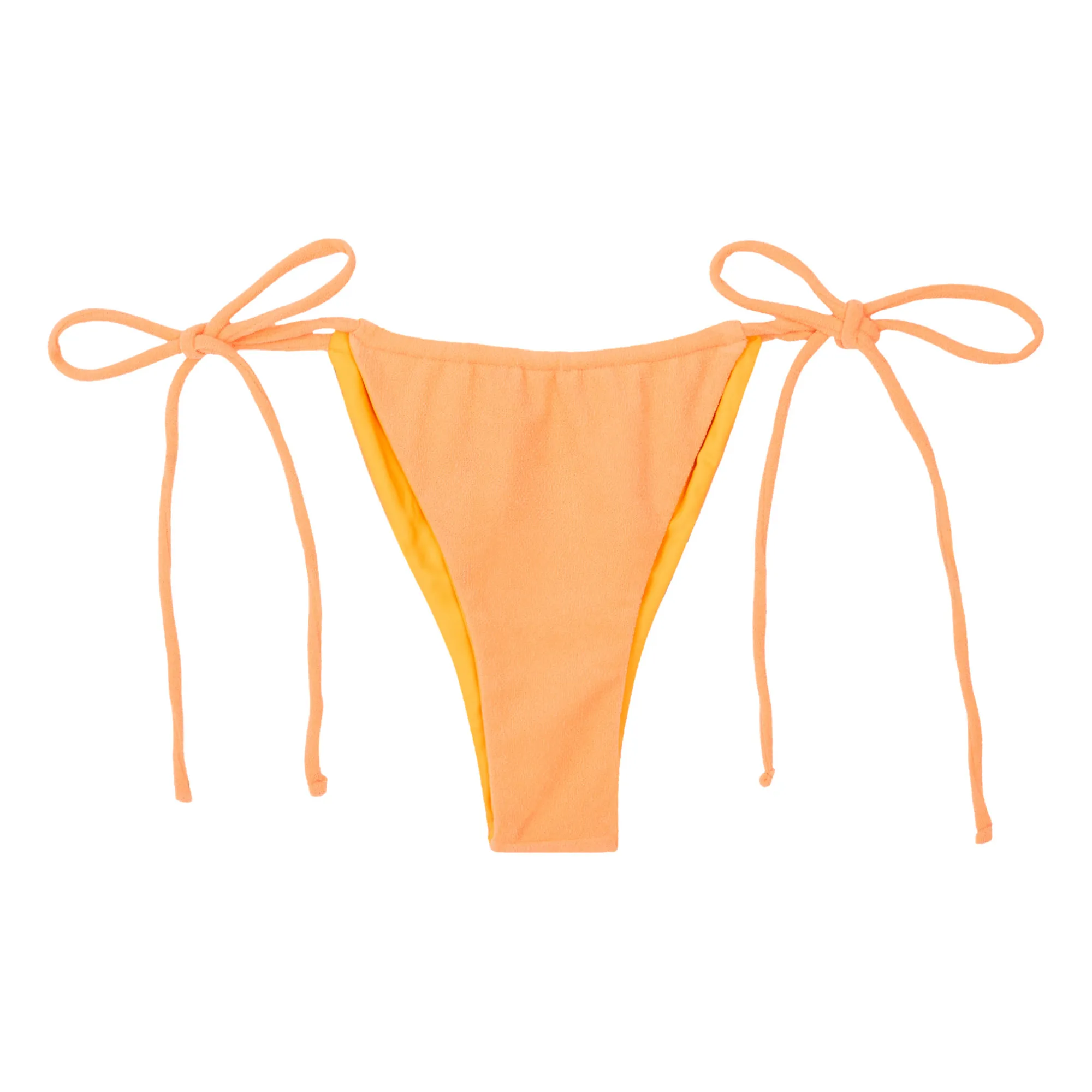 Jade Swim Apricot Lana Terry Cloth Bikini Bottoms