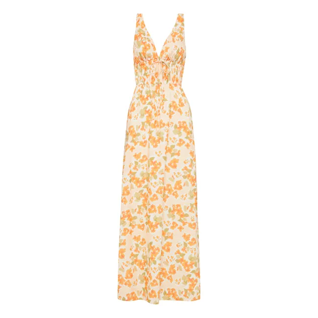 Vestido floral de vacaciones | Crudo