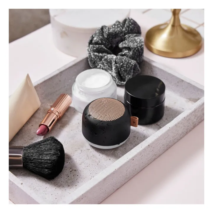 Luminous magnetic speaker aLIGHT | Black- Product image n°1