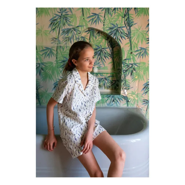 Pijama de algodón orgánico Rieur | Crudo