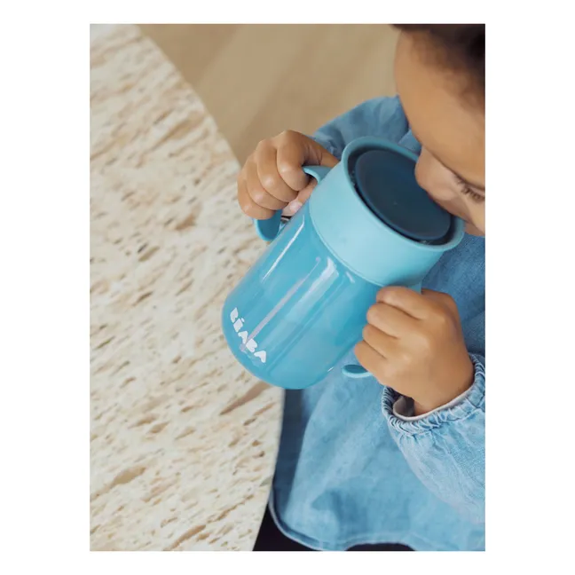 Taza para aprender a beber 360° | Azul