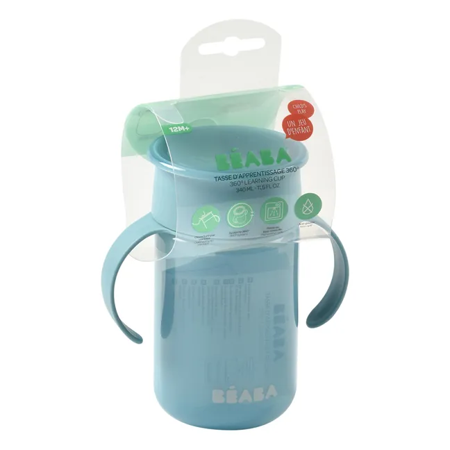 Taza para aprender a beber 360° | Azul