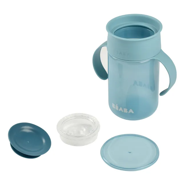 Taza para aprender a beber 360° | Azul