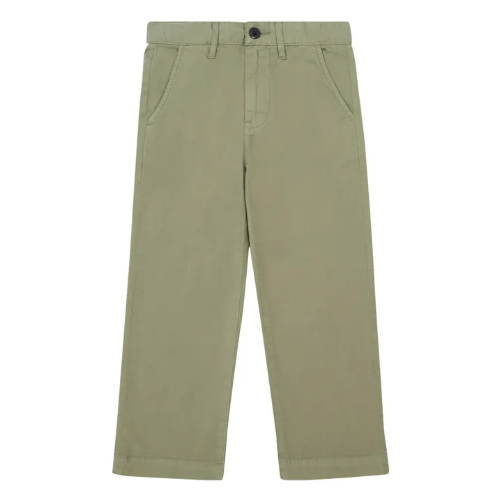 Pantaloni Chino Wilson | Verde oliva- Immagine del prodotto n°0