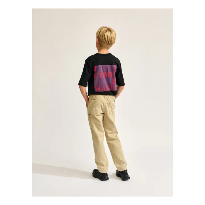 Pantalon Droit Painter | Beige- Image produit n°3