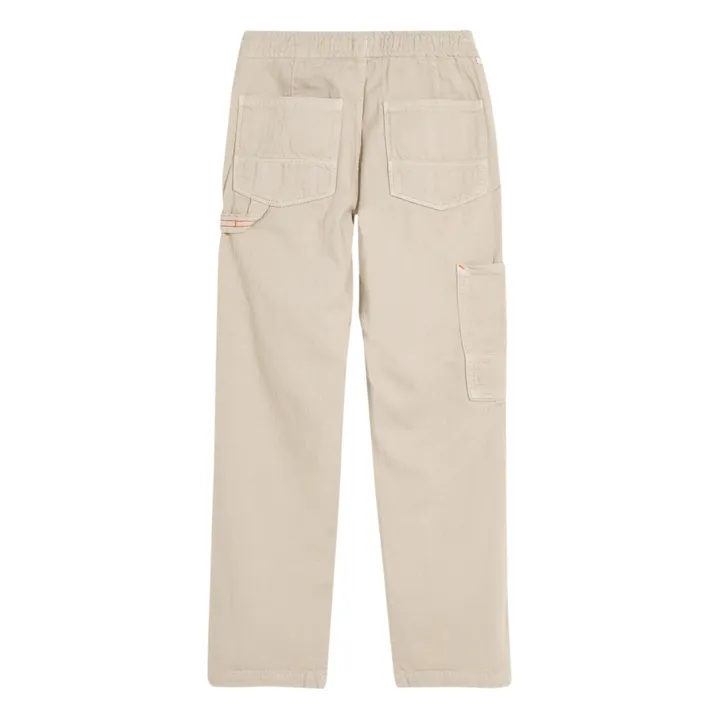 Pantalon Droit Painter | Beige- Image produit n°6