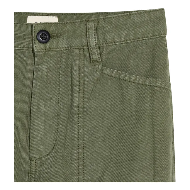 Pantalón recto Perrig | Verde Kaki